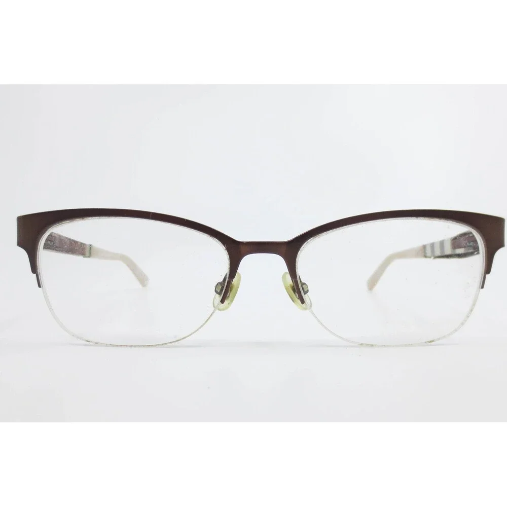 Kate Spade New York Valary 0W94 Brown Striped Cat Eye Eyeglass Frames 49-16-135